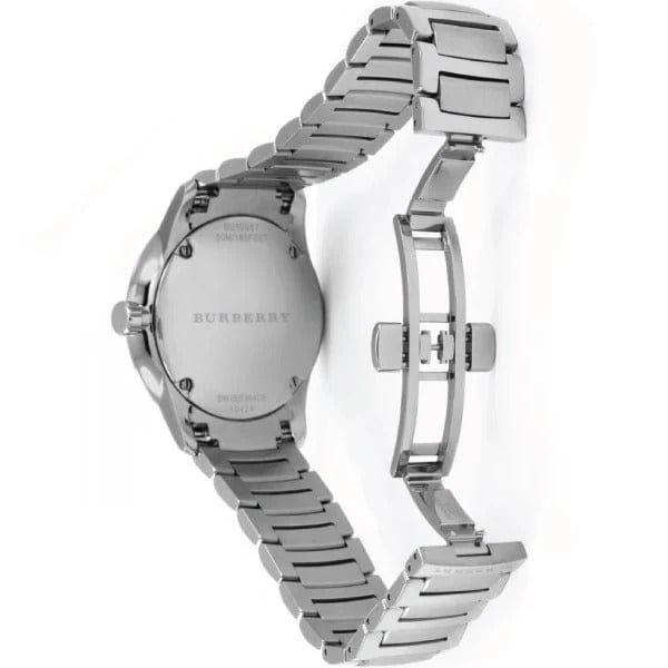 Burberry Classic Blue Dial Silver Steel Strap Watch for Men - BU10007