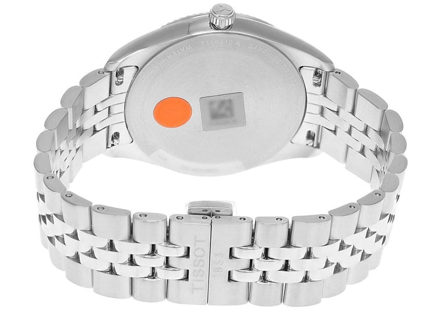Tissot Ballade Quartz Green Dial Silver Steel Strap Watch for Men - T156.410.11.091.00