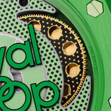 Swatch x AP Royal Pop Green Dial Green Leather Strap Watch for Men - Green Eight