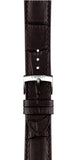 Tissot PR 100 Quartz Silver Dial Black Leather Strap Watch for Men - T150.410.16.031.00