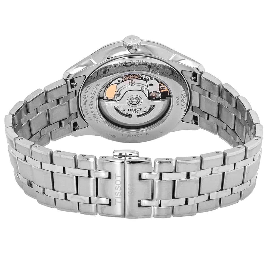 Tissot Chemin des Tourelles Powermatic 80 Green Dial Silver Steel Strap Watch for Men - T139.407.11.091.00
