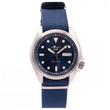 Seiko 5 Sports Automatic Blue Dial Blue Nylon Strap Watch for Men - SRPE63K1