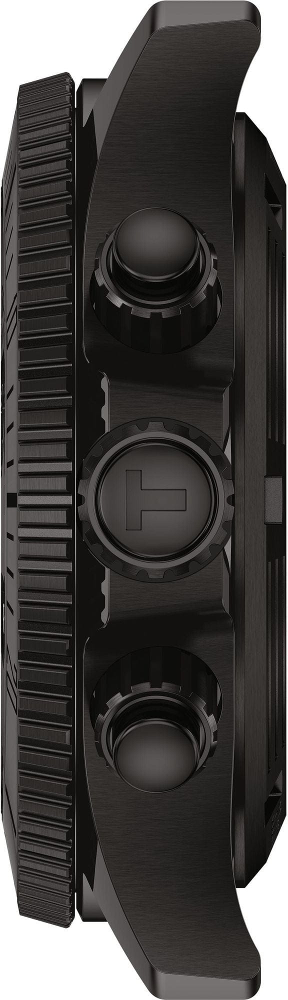 Tissot Seastar 1000 Chronograph Black Dial Black Rubber Strap Watch for Men - T120.217.37.061.00