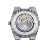 Tissot PRX Powermatic 80 18K Gold Brown Dial Silver Steel Strap Watch for Men - T931.407.41.291.00