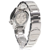 Seiko 5 Sports SKX Street Stonewash Black Dial Silver Steel Strap Watch for Men - SRPL79K1