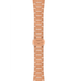 Tissot PRX Diamonds Rose Gold Dial Rose Gold Steel Strap Watch for Women - T137.010.33.506.00
