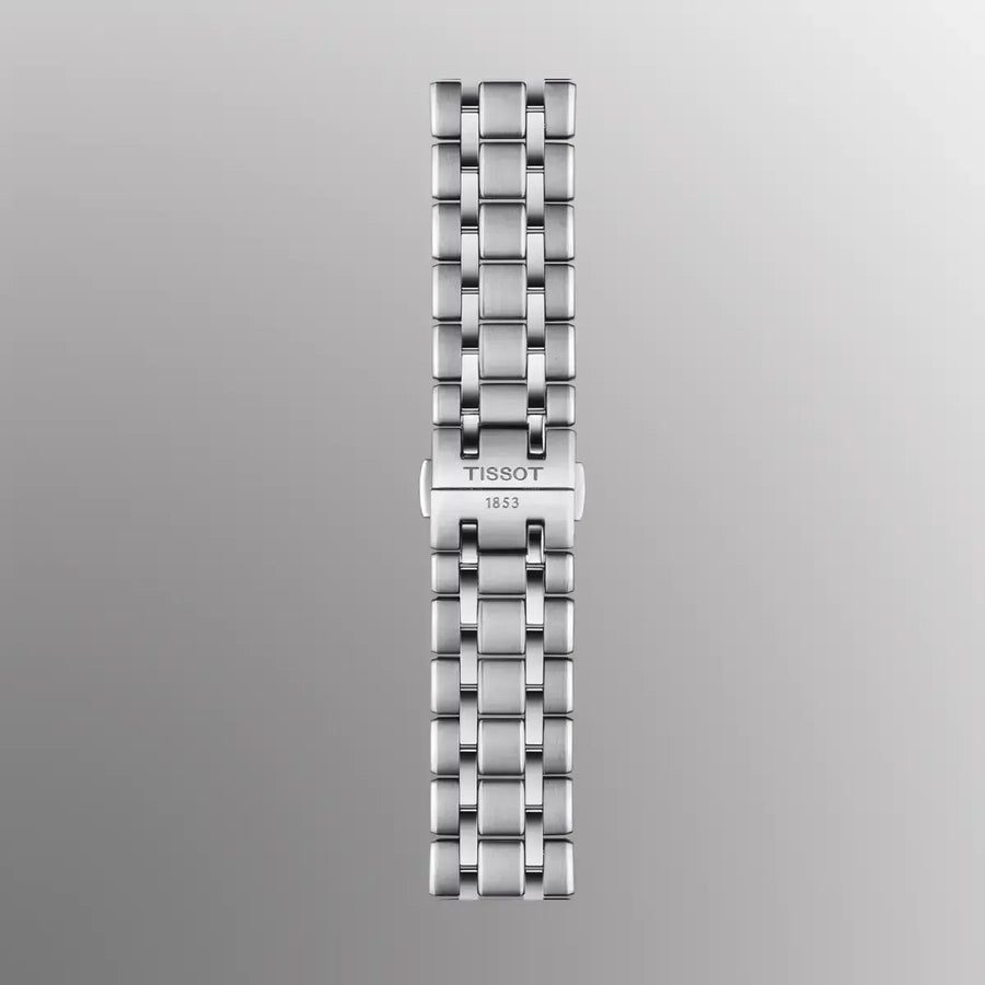Tissot Chemin Des Tourelles Powermatic 80 Silver Dial Silver Steel Strap Watch for Men - T139.407.11.038.00
