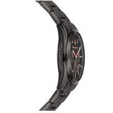 Maserati Attrazione Chronograph Black Dial Black Steel Strap Watch for Men - R8853151001
