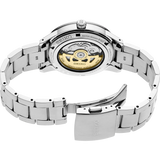 Seiko Presage Style60's Automatic Blue Dial Silver Steel Strap Watch for Men - SRPG05J1