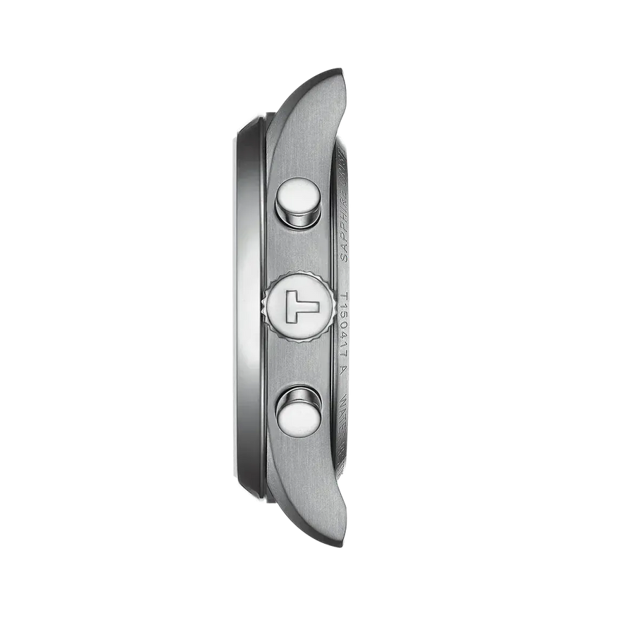 Tissot PR 100 Chronograph Light Blue Dial Silver Steel Strap Watch for Men - T150.417.11.351.00