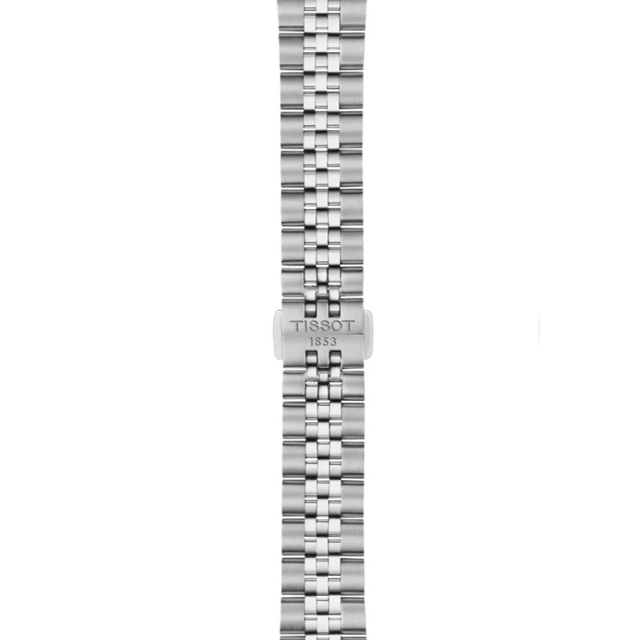 Tissot Ballade Quartz Blue Dial Silver Steel Strap Watch for Women - T156.210.11.351.00
