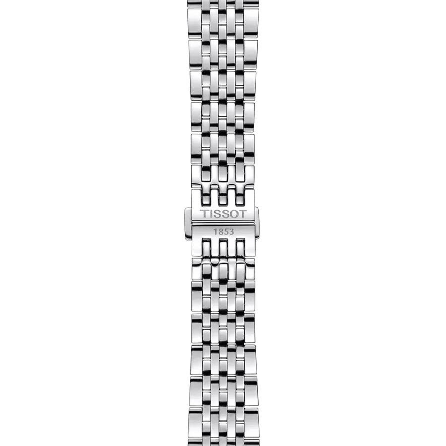 Tissot Le Locle Powermatic 80 Automatic Green Dial Silver Steel Strap Watch for Men - T006.407.11.093.00