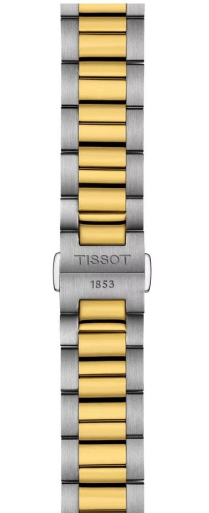 Tissot PR 100 Blue Dial Two Tone Steel Strap Watch for Men - T150.410.22.041.00