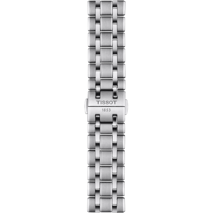 Tissot Chemin des Tourelles Powermatic 80 Green Dial Silver Steel Strap Watch for Men - T139.407.11.091.00