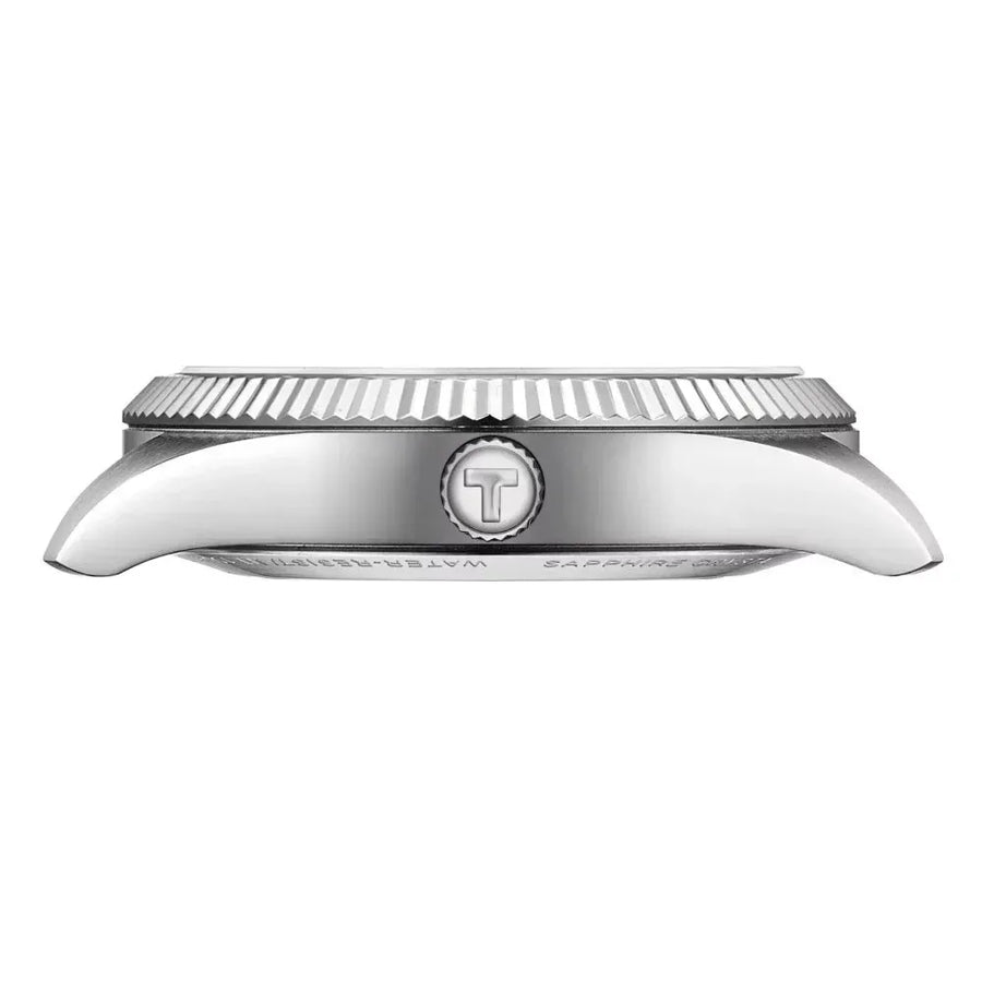 Tissot Ballade Powermatic 80 COSC Green Dial Silver Steel Strap Watch for Men - T156.408.11.093.00