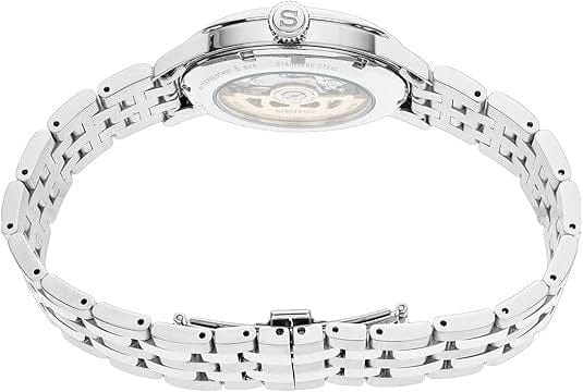 Seiko Presage Cocktail Time Automatic Ice Blue Dial Silver Steel Strap Watch for Men - SRPE19J1