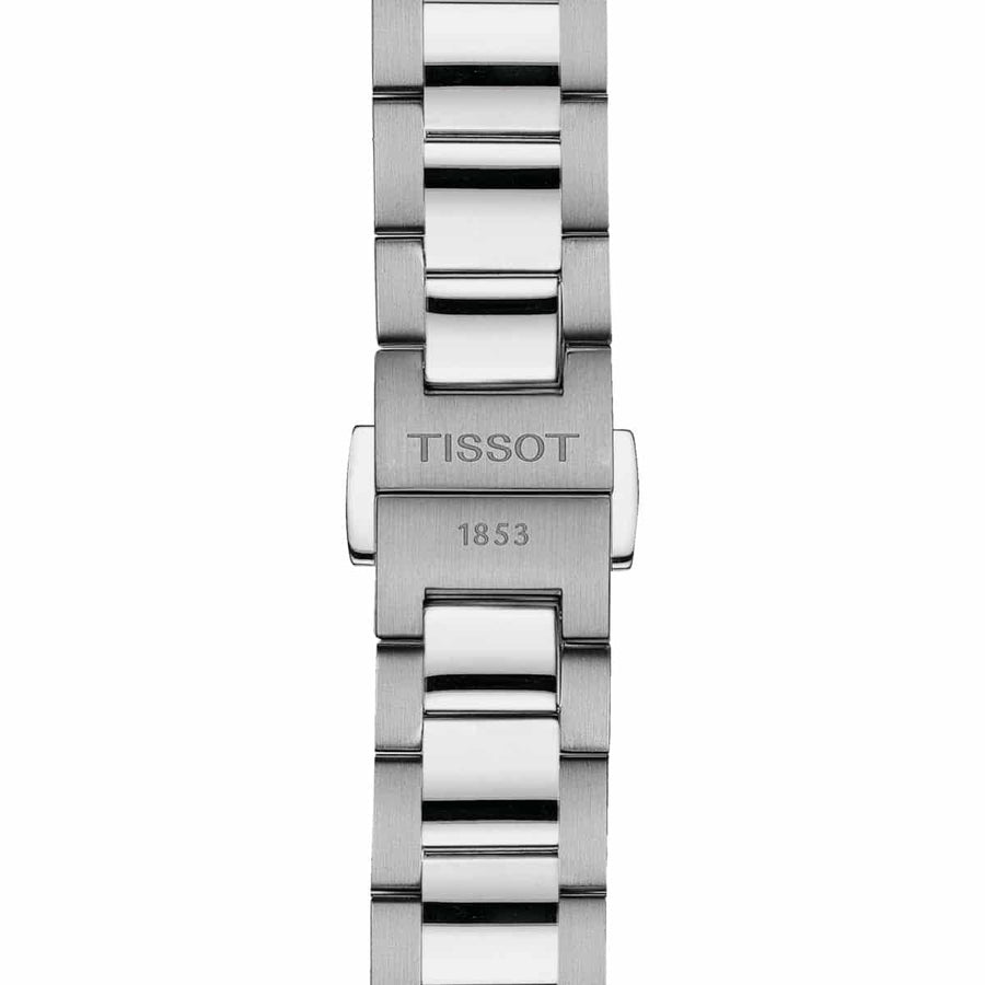 Tissot PR 100 Ice Blue Dial Silver Steel Strap Watch for Women - T150.210.11.351.00