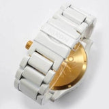 Nixon 51-30 Chronograph White Dial White Steel Strap Watch for Men - A083-1035