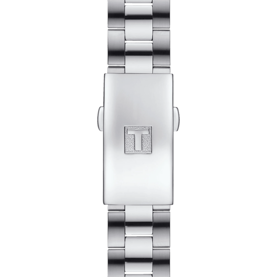 Tissot PR 100 Sport Chic Lady Blue Dial Silver Steel Strap Watch for Women - T101.910.11.351.00