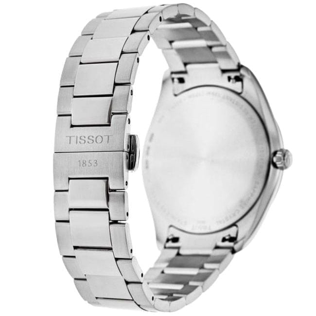 Tissot PR 100 Blue Dial Silver Steel Strap Watch for Men - T150.410.11.041.00