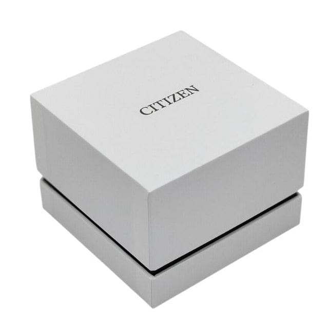 Citizen Mechanical Automatic Blue Dial Silver Steel Strap Watch for Men - NJ0178-81M