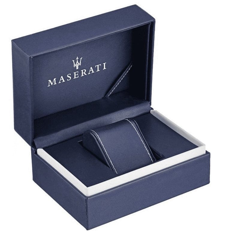 Maserati Competizione Diver Blue Dial Two Tone Steel Strap Watch for Men - R8873600010