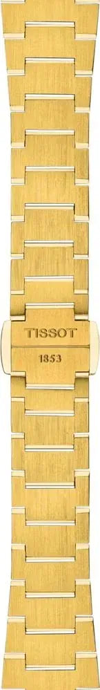 Tissot PRX 25mm Gold DIal Gold Steel Strap Watch for Women - T137.010.33.021.00