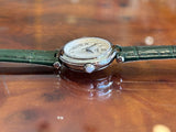 Tissot Bellissima Small Lady Mother of Pearl Dial Green Leather Strap Watch for Women - T126.010.16.113.02
