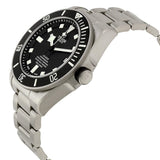 Tudor Pelagos Black Dial Grey Steel Strap Watch for Men - M25600TN-0001