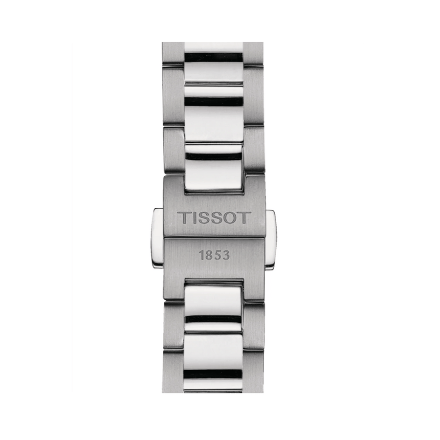 Tissot PR 100 Ice Blue Dial Silver Steel Strap Watch for Women - T150.210.11.351.00