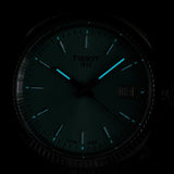 Tissot Ballade Quartz Green Dial Silver Steel Strap Watch for Women - T156.210.11.091.00