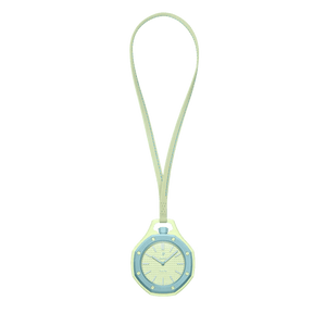 Swatch x AP Royal Pop Lime Green Dial Lime Green Leather Strap Watch for Men - Blaue Acht