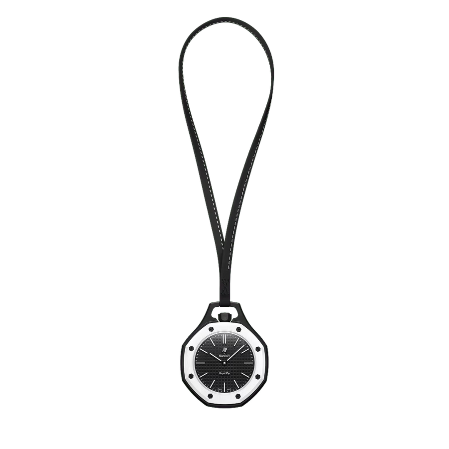 Swatch x AP Royal Pop Black Dial Lanyard Watch for Men - Ocho Negro