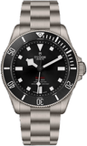 Tudor Pelagos Black Dial Grey Steel Strap Watch for Men - M25407N-0001