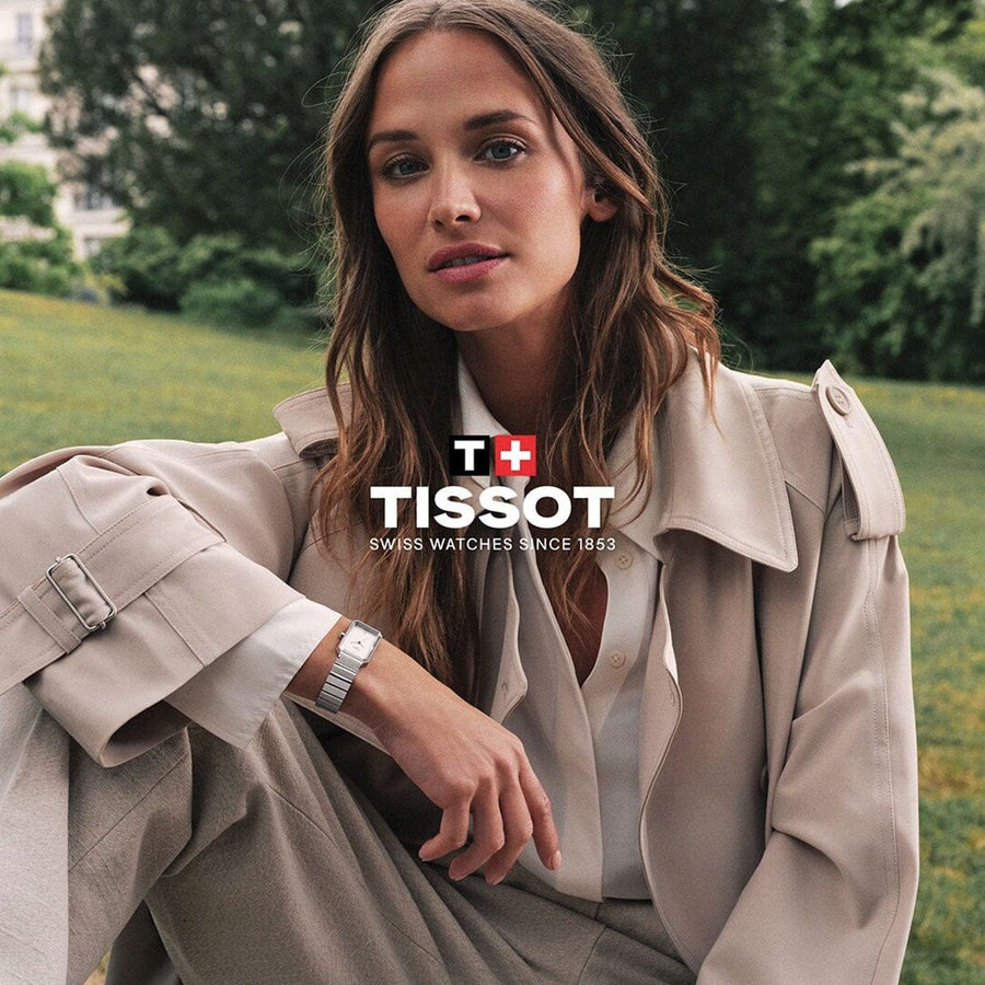 Tissot SRV Silver Dial Silver Steel Strap Watch for Women - T160.110.11.033.00