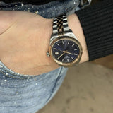 Tissot Ballade Quartz Blue Dial Two Tone Steel Strap Watch for Men - T156.410.22.041.00