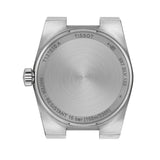 Tissot PRX Quartz Diamonds Black Dial Silver Steel Strap Watch for Women - T137.010.11.056.00