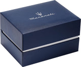 Maserati SFIDA Special Edition Automatic Blue Dial Silver Steel Strap Watch for Men - R8823140013