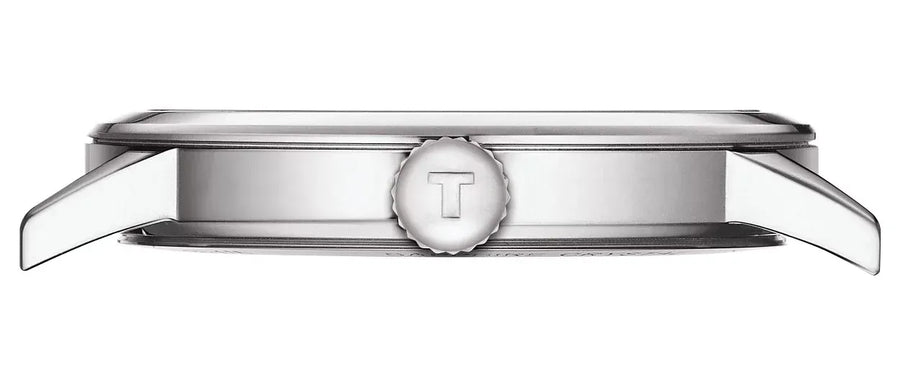 Tissot T Classic Dream Quartz Black Dial Black Leather Strap Watch for Men - T129.410.16.053.00