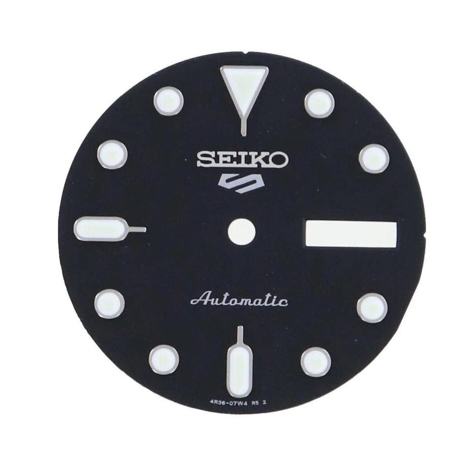 Seiko 5 Sports Automatic Black Dial Black Nylon Strap Watch for Men - SRPE67K1