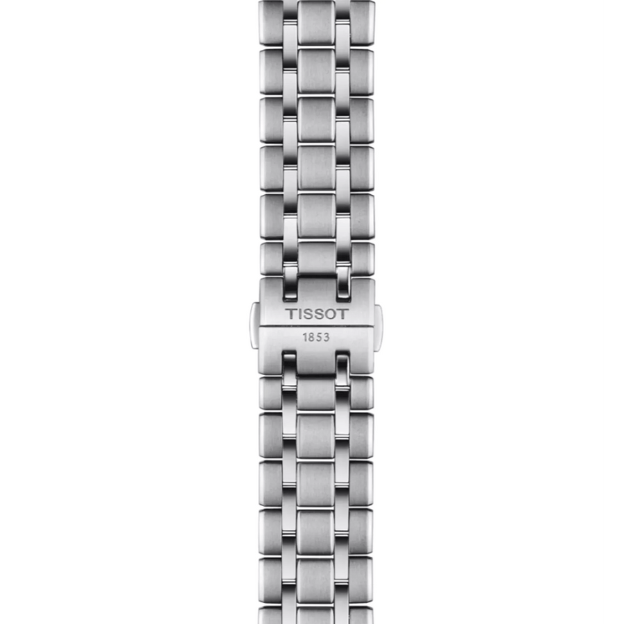 Tissot Chemin Des Tourelles Powermatic 80 Blue Dial Silver Steel Strap Watch for Men - T139.407.11.048.00