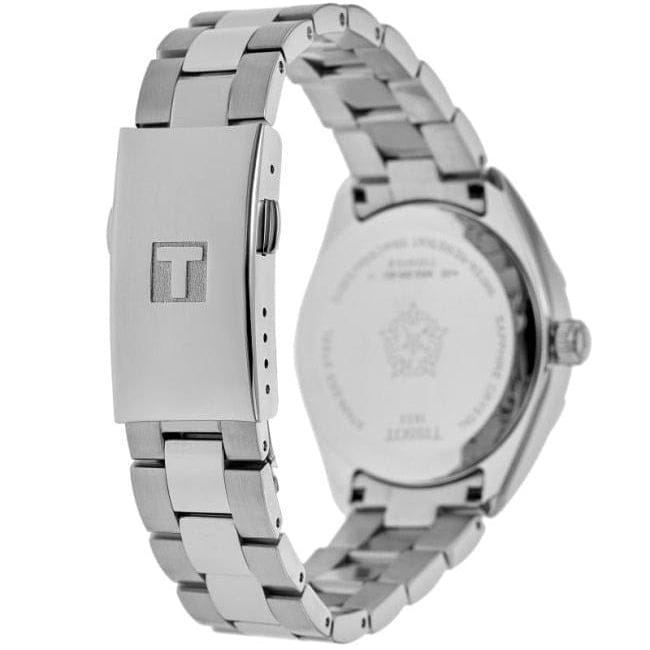 Tissot PR 100 Sport Chic Lady Blue Dial Silver Steel Strap Watch for Women - T101.910.11.351.00