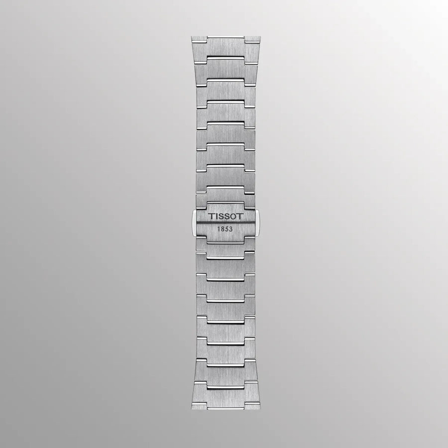 Tissot PRX Powermatic 80 18K Silver Dial Silver Steel Strap Watch for Men - T931.407.41.031.00