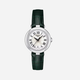 Tissot Bellissima Small Lady Mother of Pearl Dial Green Leather Strap Watch for Women - T126.010.16.113.02