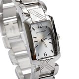 Burberry Heritage Quartz Silver Dial Silver Steel Strap Watch for Women - BU4211