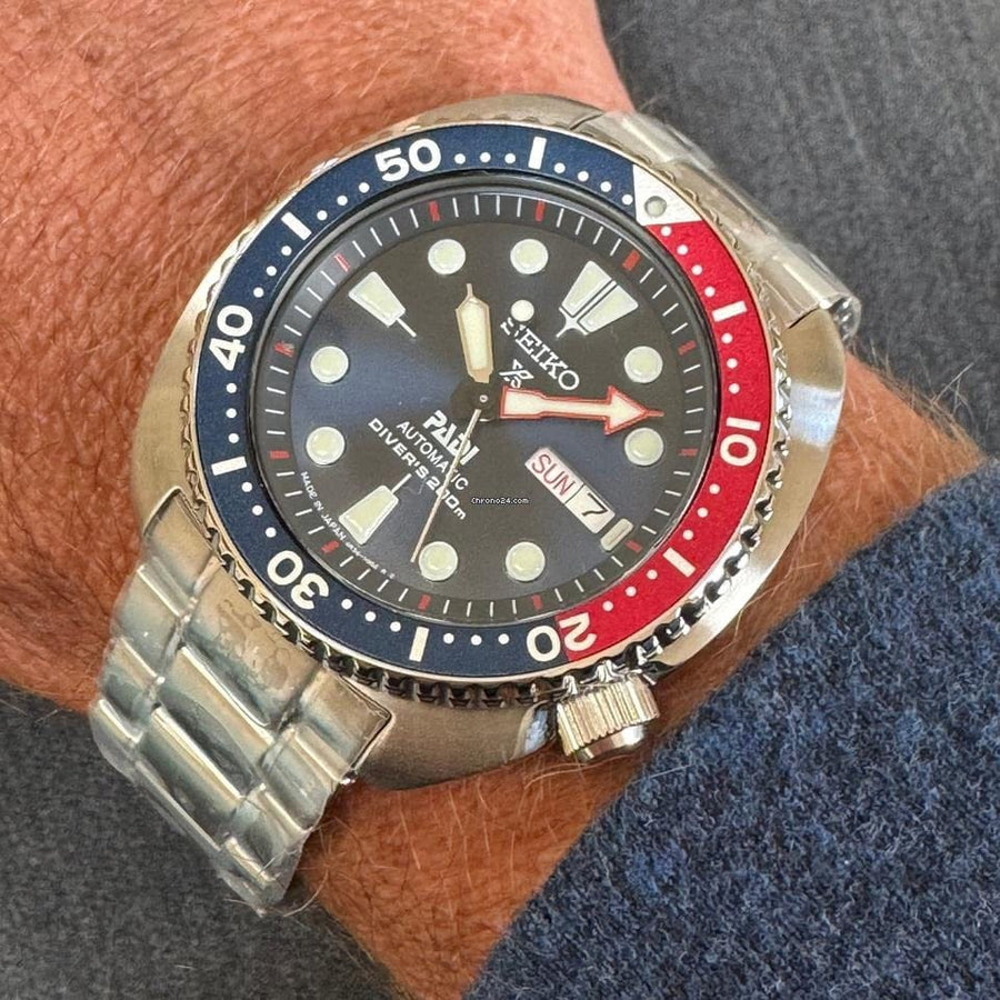 Seiko Prospex Sea Padi Blue Dial Silver Steel Strap Watch for Men - SRPE99K1