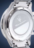 Maserati SFIDA Chronograph Blue Dial Two Tone Steel Strap Watch for Men - R8873640022