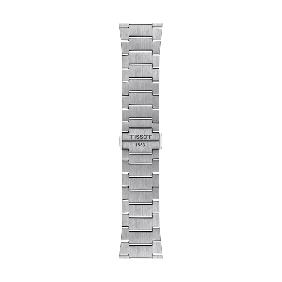 Tissot PRX Powermatic 80 18K Gold Brown Dial Silver Steel Strap Watch for Men - T931.407.41.291.00