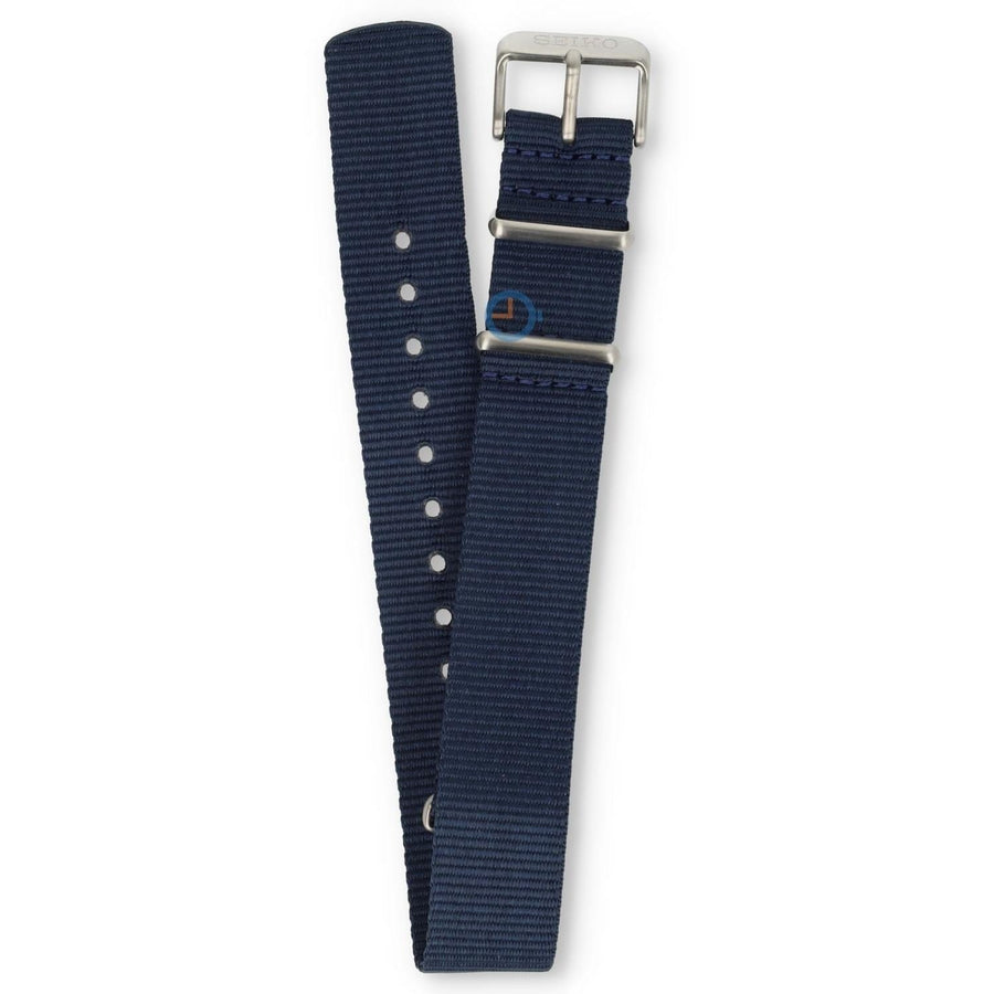Seiko 5 Sports Automatic Blue Dial Blue Nylon Strap Watch for Men - SRPE63K1