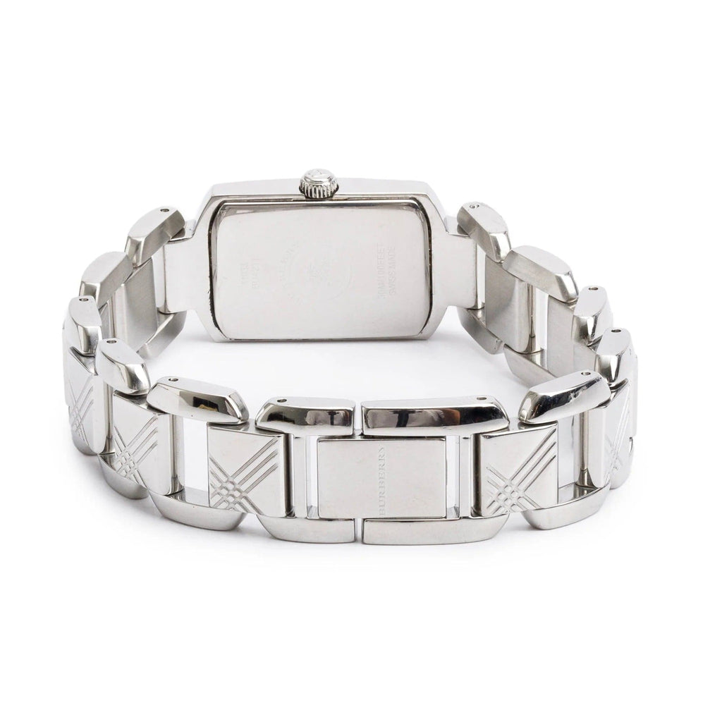 Burberry Heritage Quartz Silver Dial Silver Steel Strap Watch for Women - BU4211